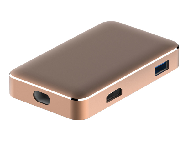 一轉三的綠聯DP多功能轉接器